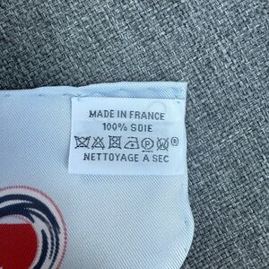 Never used Hermes etriers scarf with original box